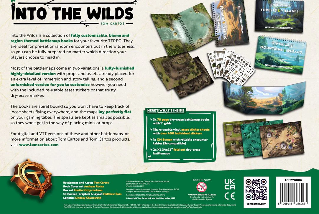 Into the Wilds Battlemap Books - Volume 1 - Image 2