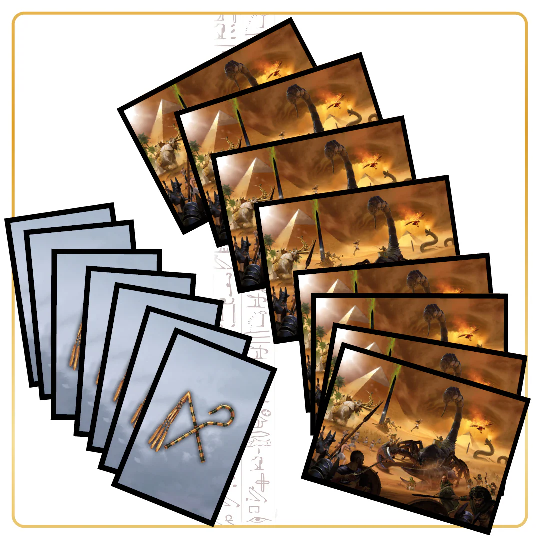 Kemet: Blood and Sand - Sleeves Game Up - Image 2