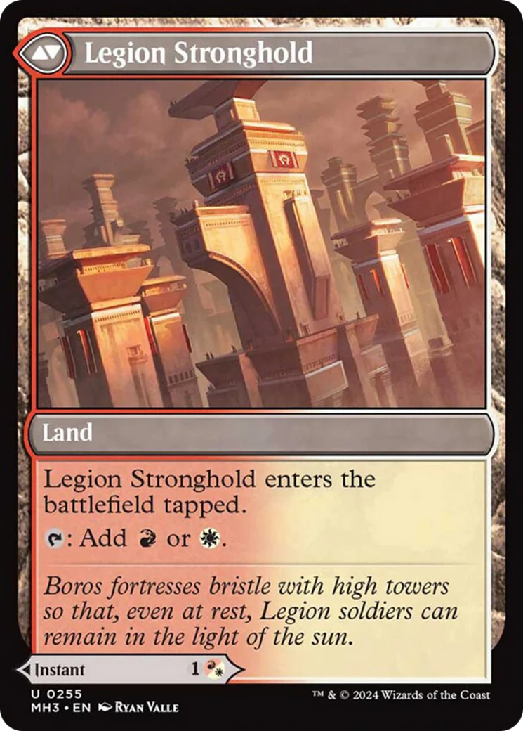 Legion Leadership // Legion Stronghold (MH3-255) - Modern Horizons 3 [Uncommon] - Image 2