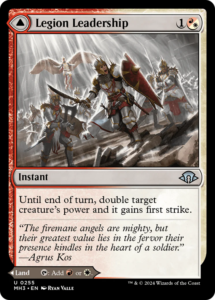 Legion Leadership // Legion Stronghold (MH3-255) - Modern Horizons 3 [Uncommon] - Image 3