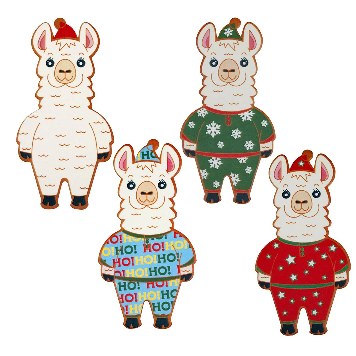 Llamas In Holiday Pajamas: Memory Card Game - Image 3