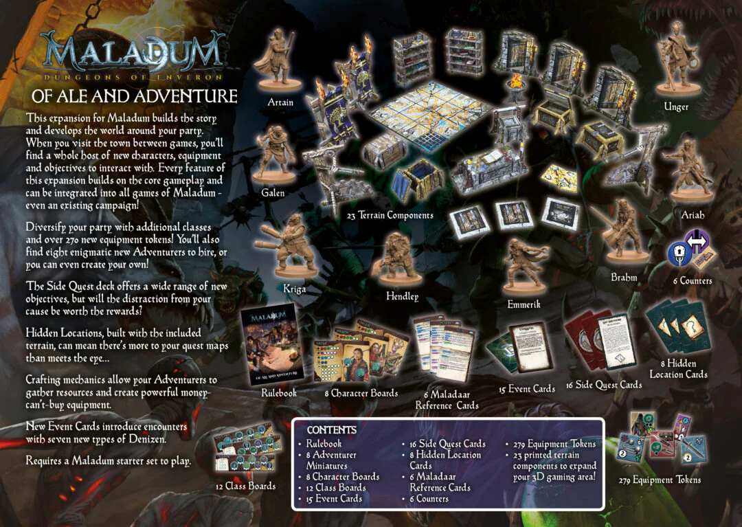 Maladum Of Ale and Adventure Expansion - Image 2