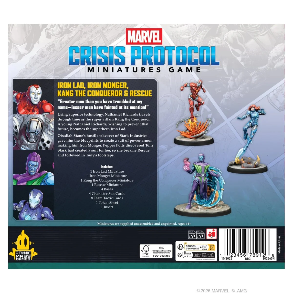 Marvel: Crisis Protocol: Iron Lad, Iron Monger & Kang the Conqueror - Image 2