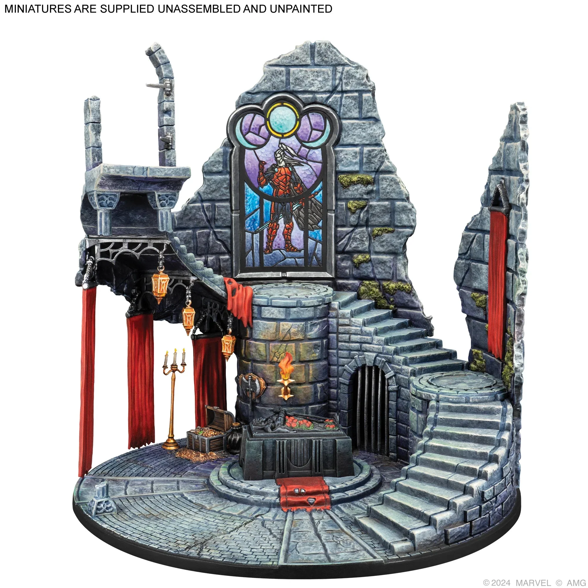 Marvel: Crisis Protocol – Tomb of Dracula Terrain Pack - Image 3