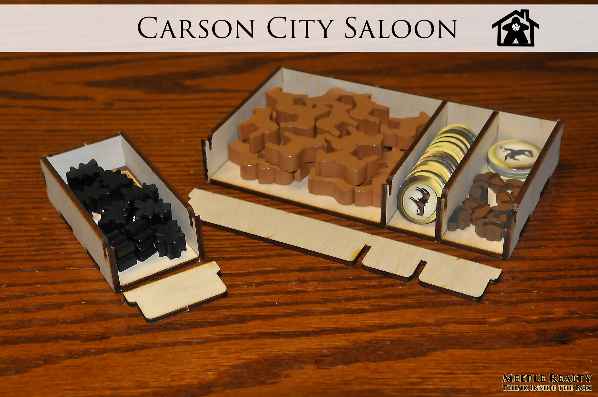 Meeple Realty - Carson City Saloon (Compatible with CARSON CITY: BIG BOX™) *PRE-ORDER* - Image 15