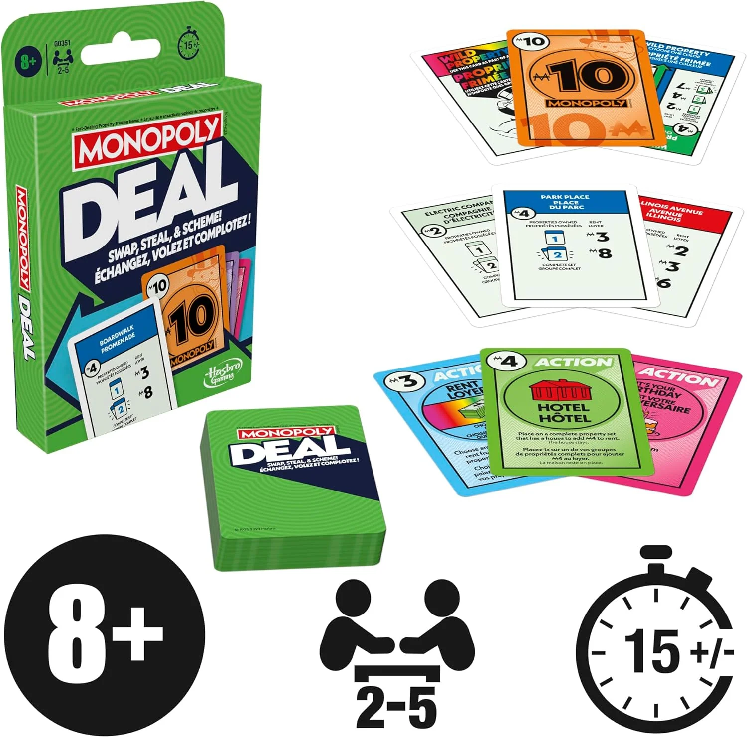 Monopoly Deal Card Game (Refresh) - Image 3