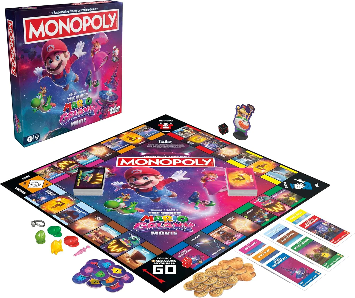Monopoly: The Super Mario Galaxy Movie Edition *PRE-ORDER* - Image 2