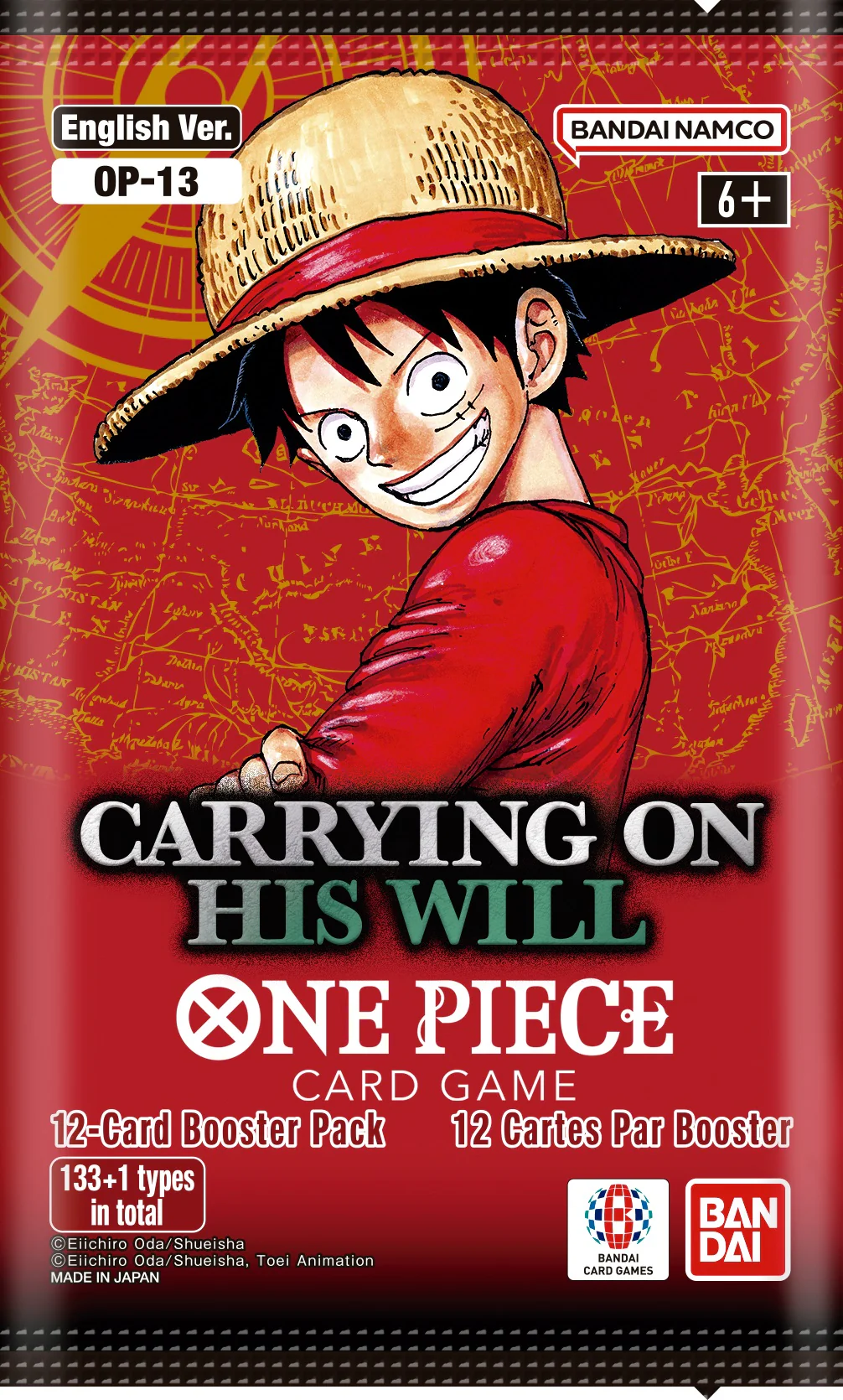 One Piece Card Game - Carrying On His Will (OP-13) Booster Box - Image 2