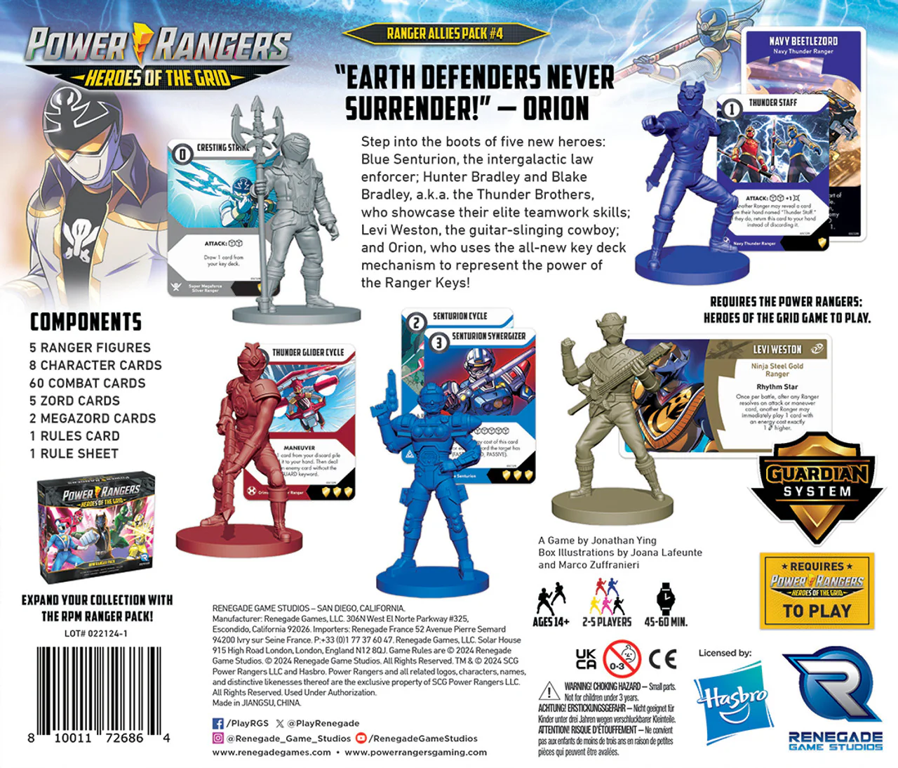 Power Rangers: Heroes of the Grid: Allies Pack #4 - Image 2