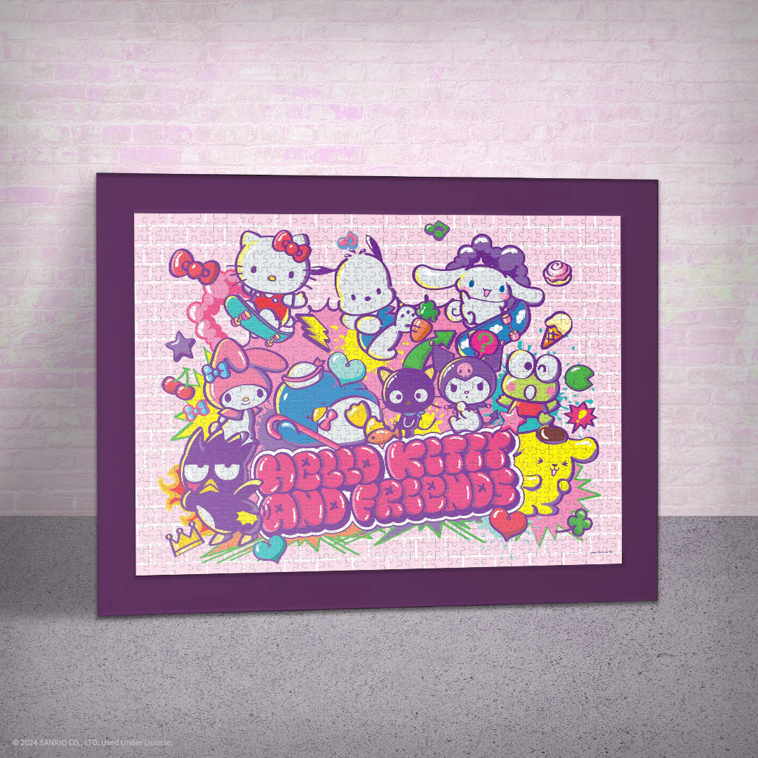 Puzzle - USAopoly - Hello Kitty® & Friends "Tokyo Skate" (1000 Pieces) *PRE-ORDER* - Image 3