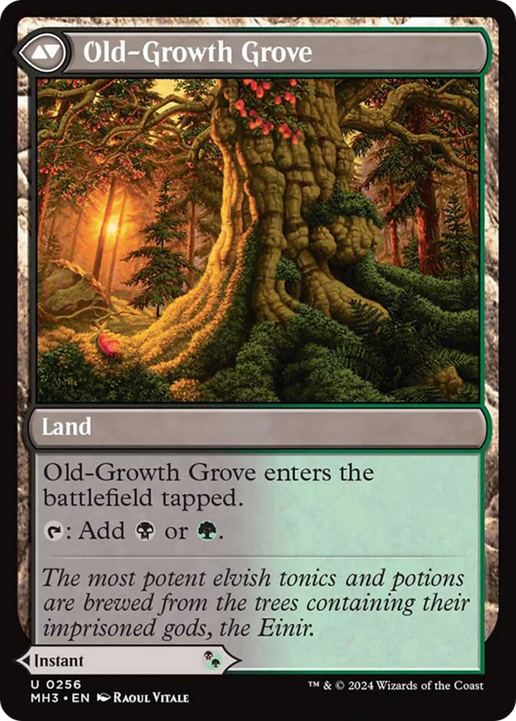 Revitalizing Repast // Old-Growth Grove (MH3-256) - Modern Horizons 3 [Uncommon] - Image 2