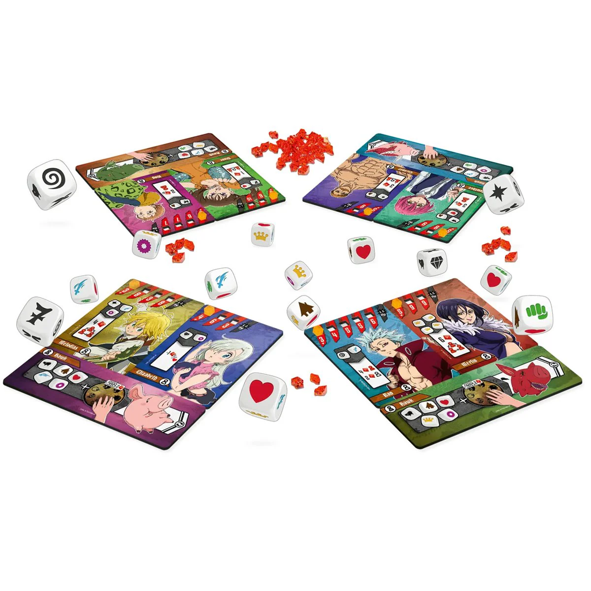 Roll & Clash: The Seven Deadly Sins: Battle of Discord *PRE-ORDER* - Image 2