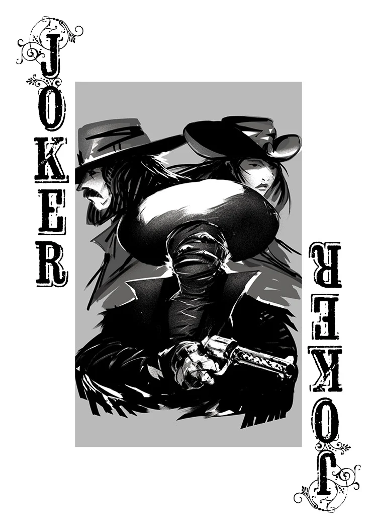 Spooktacular Playing Cards - Mask of the Outlander - Image 2