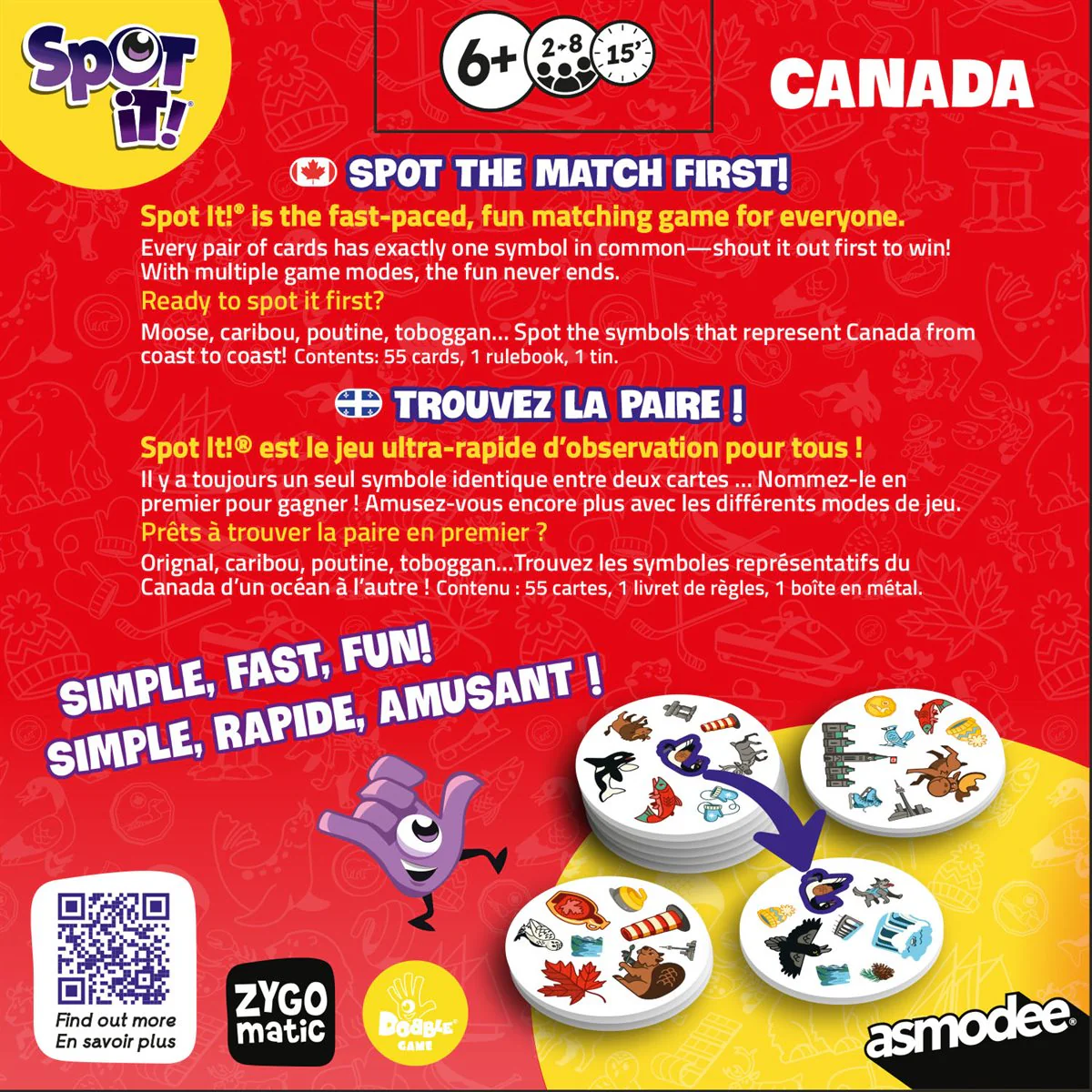 Spot It! - Canada - Box Eco *PRE-ORDER* - Image 3