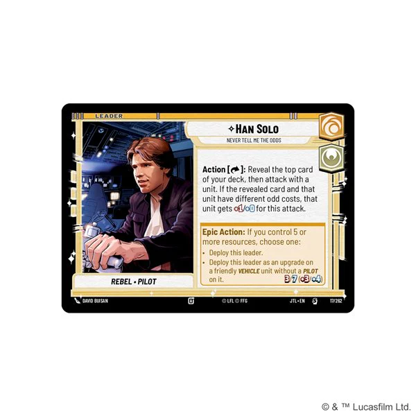 Star Wars: Unlimited:Jump to Lightspeed Spotlight Deck - Han Solo - Image 5