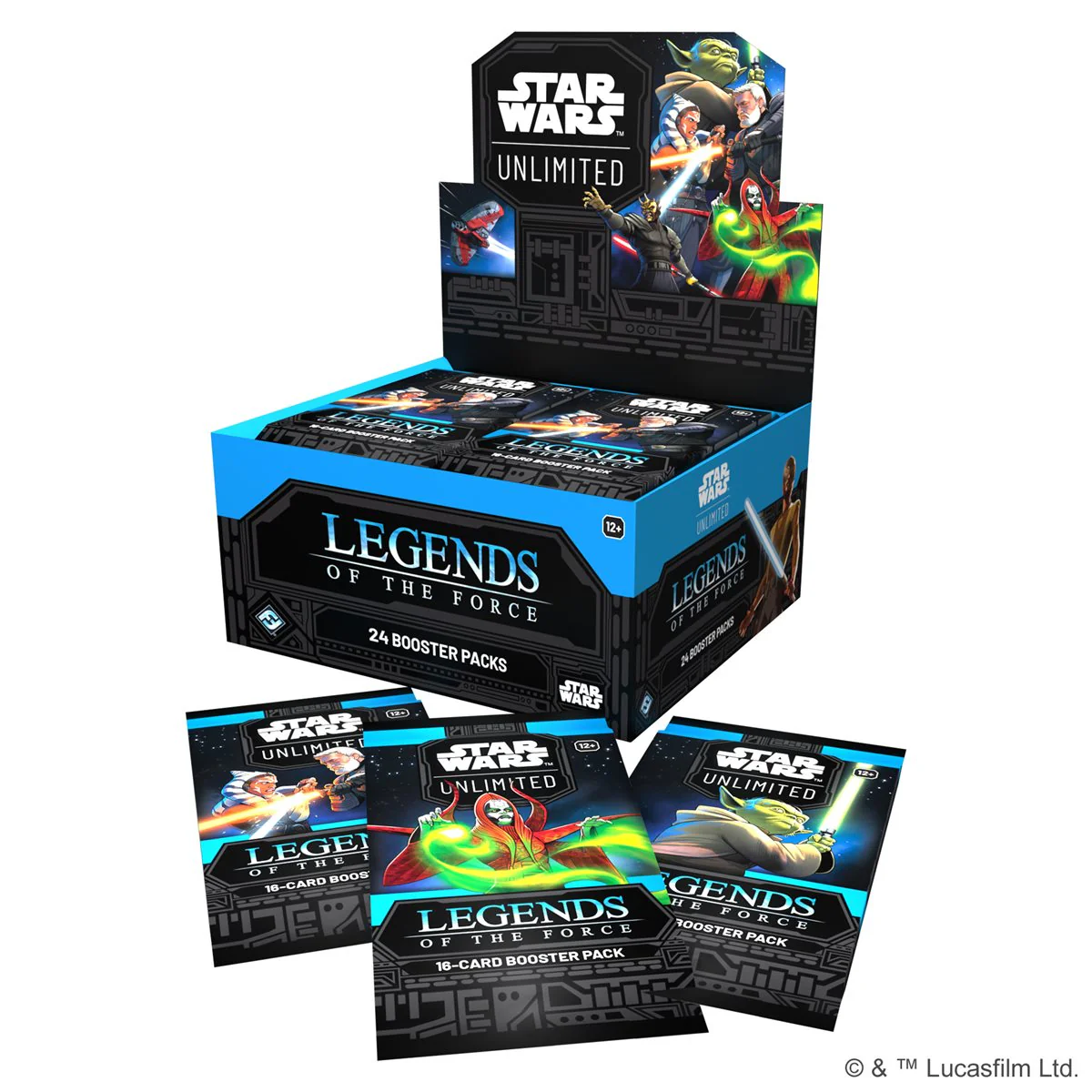Star Wars: Unlimited - Legends of the Force - Booster Box - Image 3
