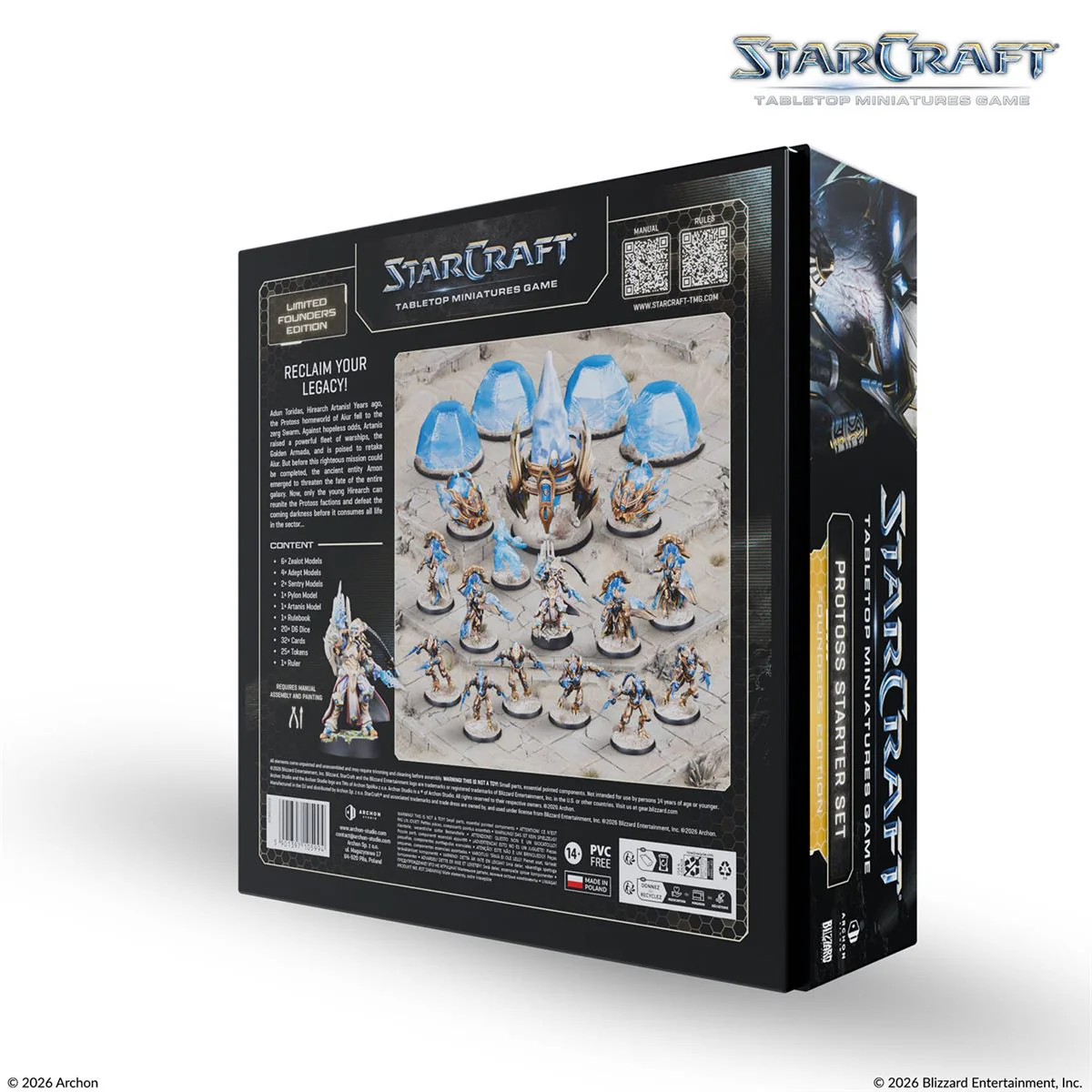 StarCraft: Tabletop Miniatures Game -  Protoss Starter Set: Founders Edition *PRE-ORDER* - Image 2