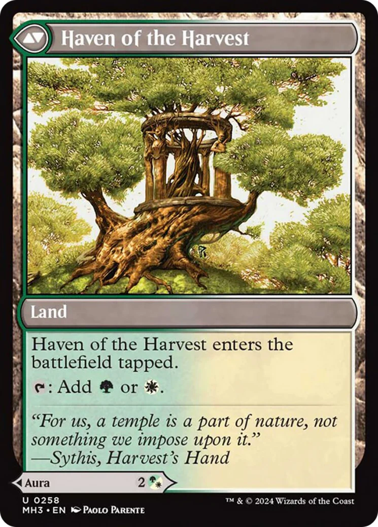 Strength of the Harvest // Haven of the Harvest (MH3-258) - Modern Horizons 3 [Uncommon] - Image 2
