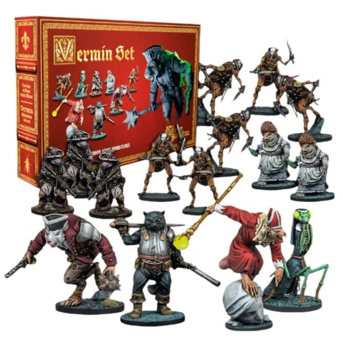 The Cats of Mont Saint Michel: Vermin Miniatures Set *PRE-ORDER* - Image 2
