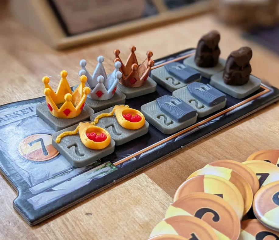 Top Shelf Gamer - Catacombs Market Items Compatible With Clank! Catacombs™ (set of 41) - Image 6