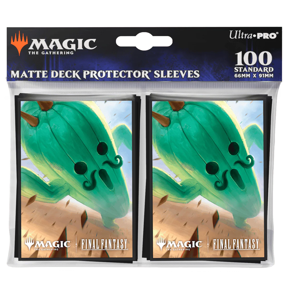 Ulta Pro - Matte Deck Protector® Sleeves Magic: The Gathering - Final Fantasy: Jumbo Cactuar (100ct)