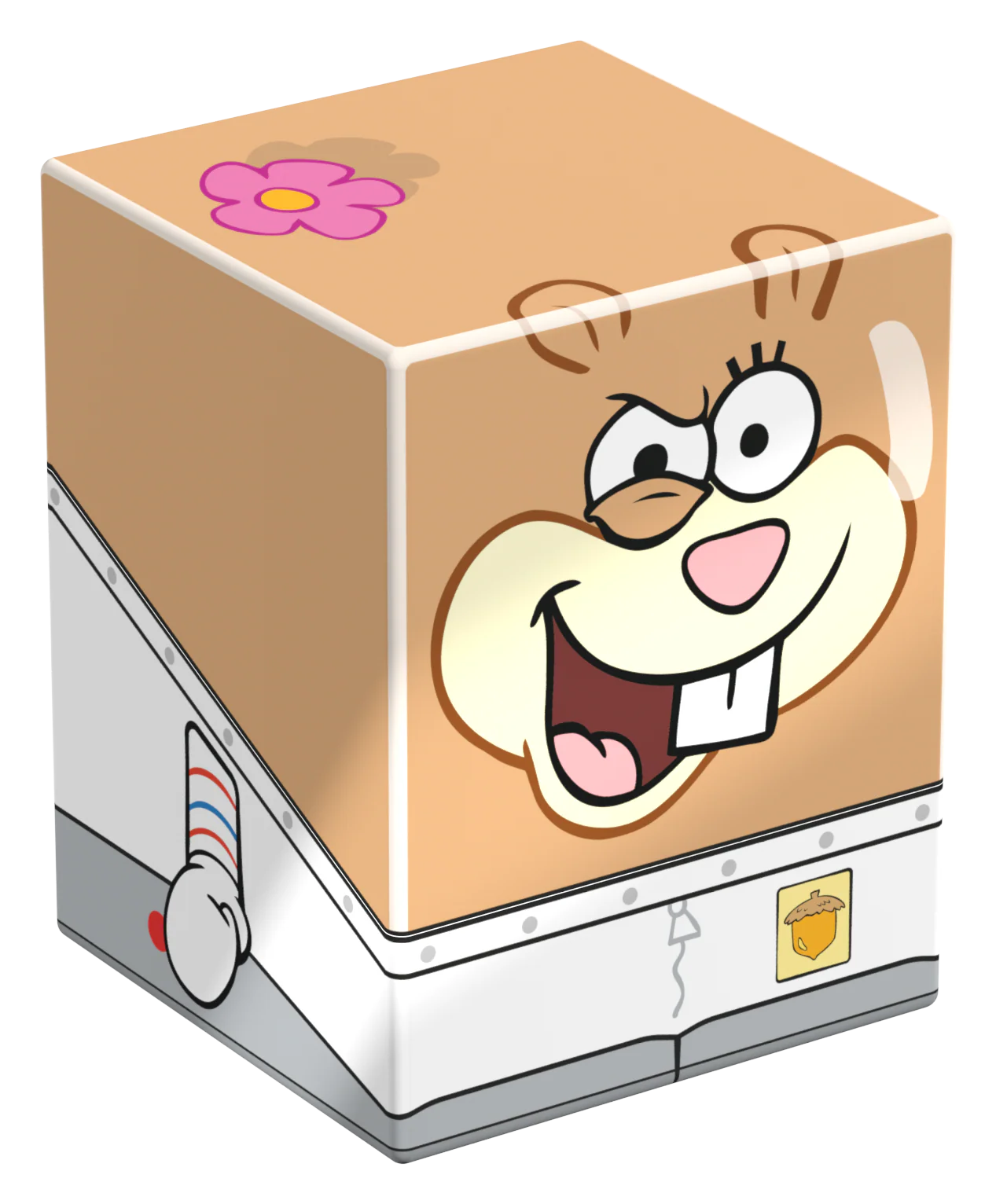 Ultimate Guard - Squaroes Deck Box - Spongebob Squarepants: Sandy (100ct) - Image 2