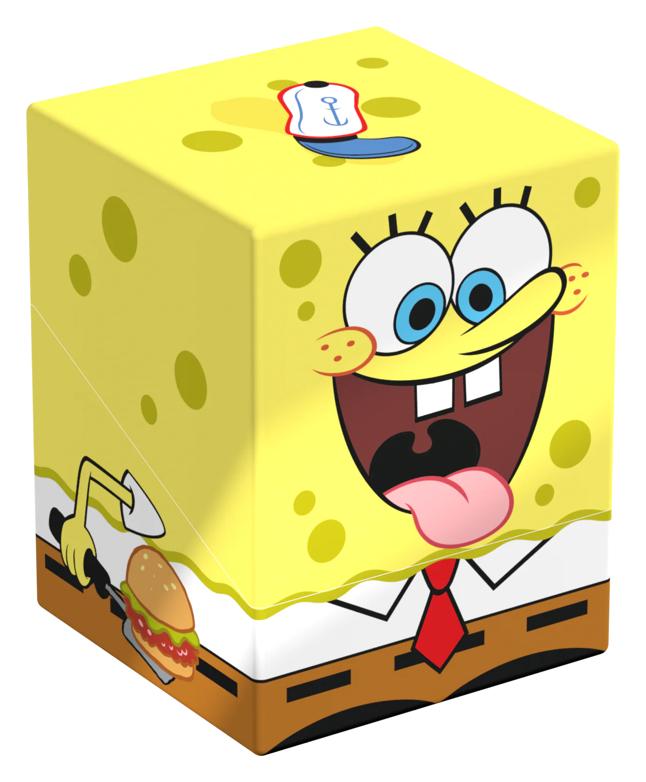 Ultimate Guard - Squaroes Deck Box - Spongebob Squarepants: Spongebob Fry Cook Chase (100ct) - Image 2