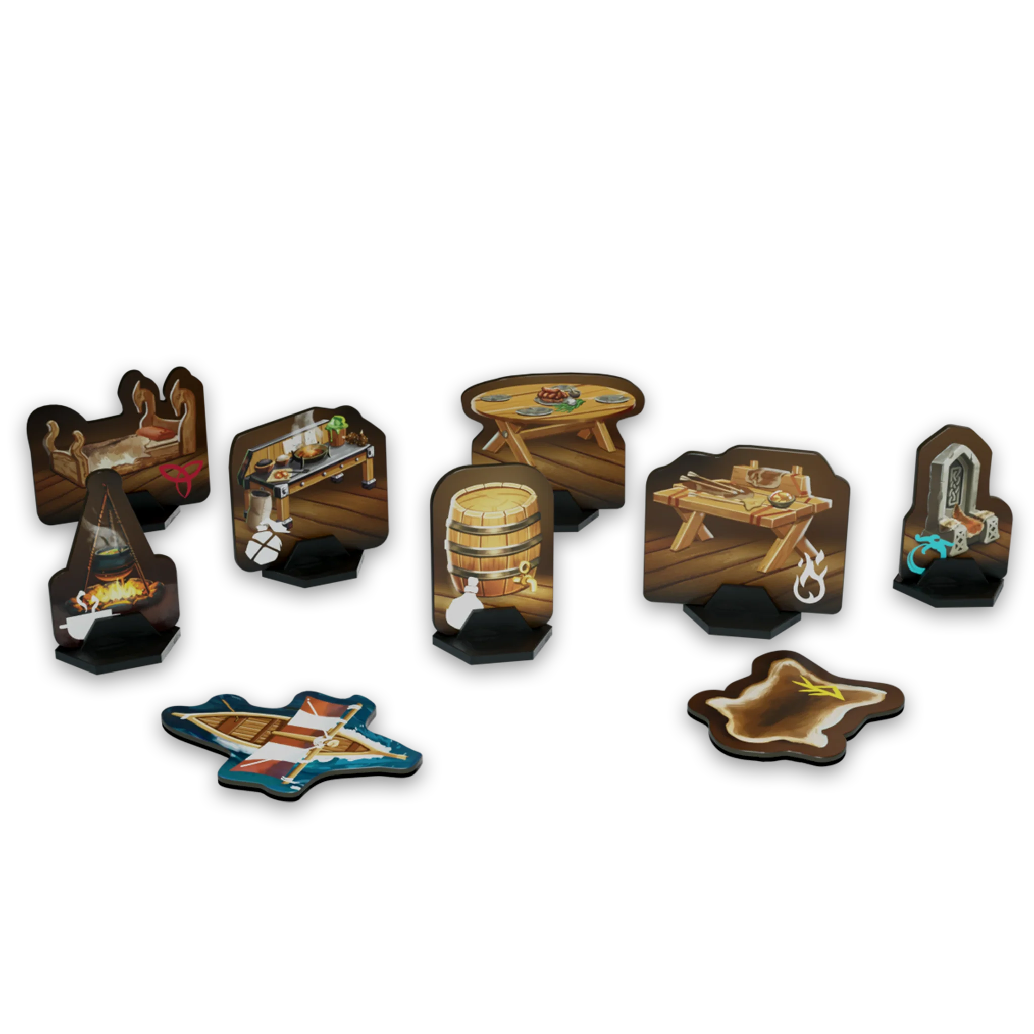 Valheim: Wooden Furniture Standees Pack *PRE-ORDER* - Image 2
