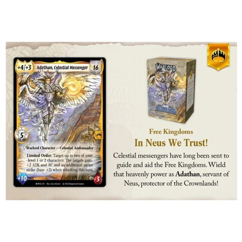 Warlord: Saga of the Storm CCG: Into the Accordlands - Starter Decks - Image 6