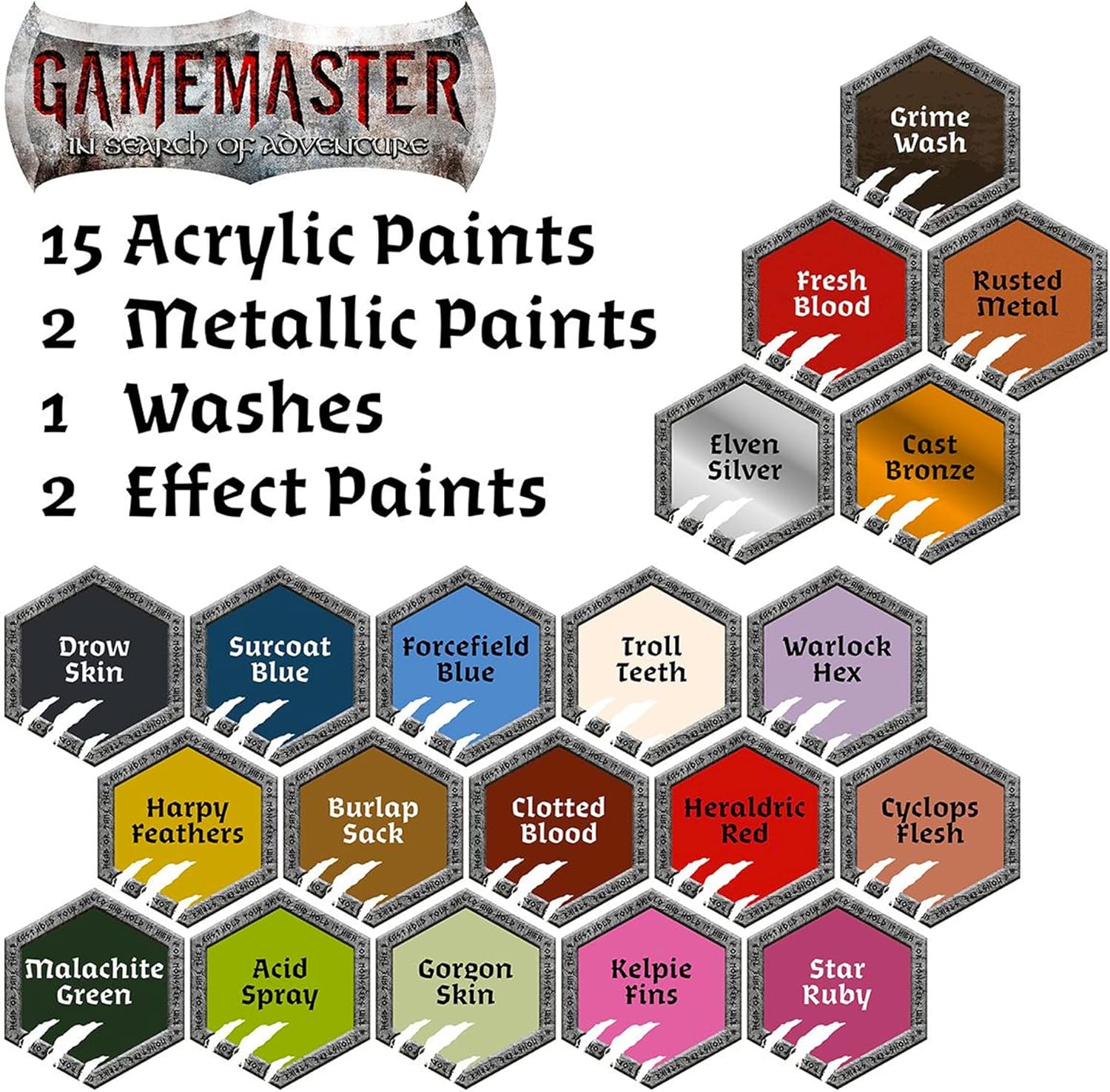 Warpaints - GameMaster: Wandering Monsters Role-Playing Paint Set - Image 3