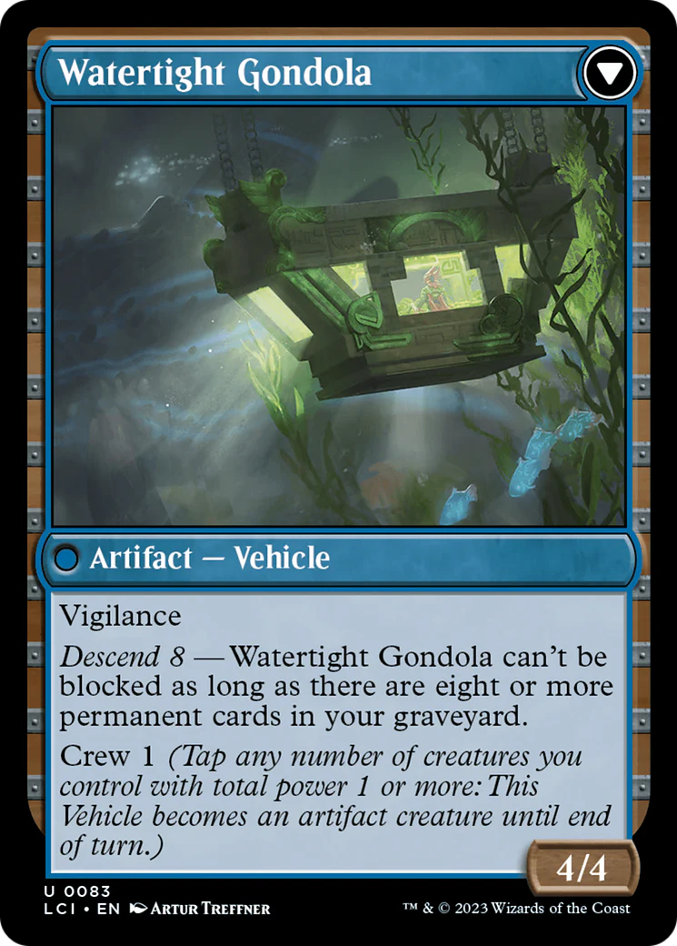 Waterlogged Hulk (LCI-083) - The Lost Caverns of Ixalan [Uncommon] - Image 2