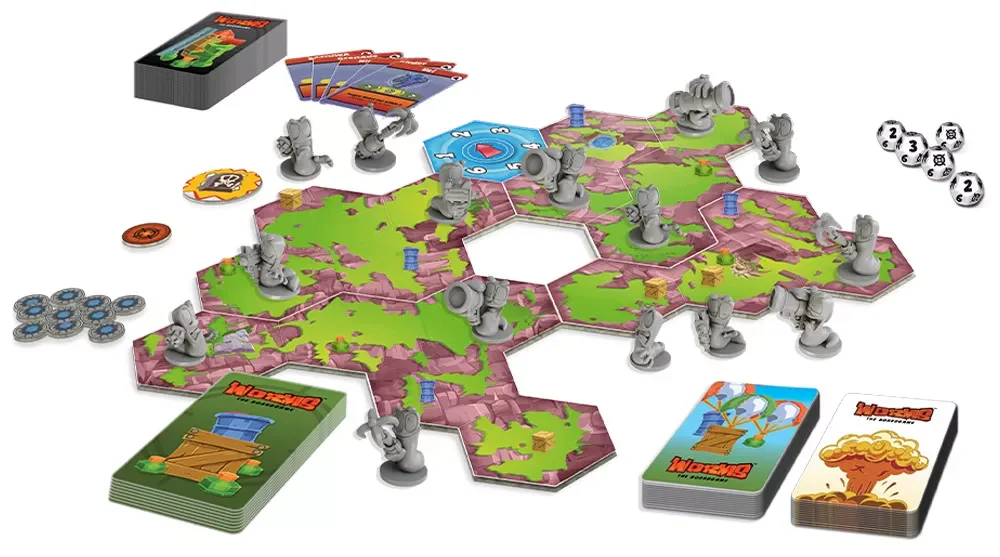 Worms: The Board Game (Mayhem Kickstarter Edition) - Image 2