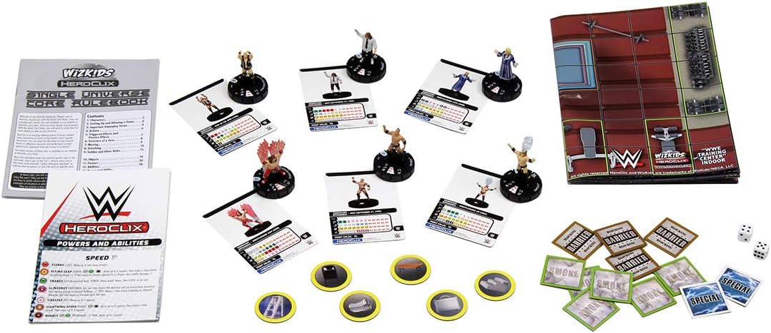 WWE HeroClix with the Rock ‘n’ Sock Connection Starter Set - Image 3